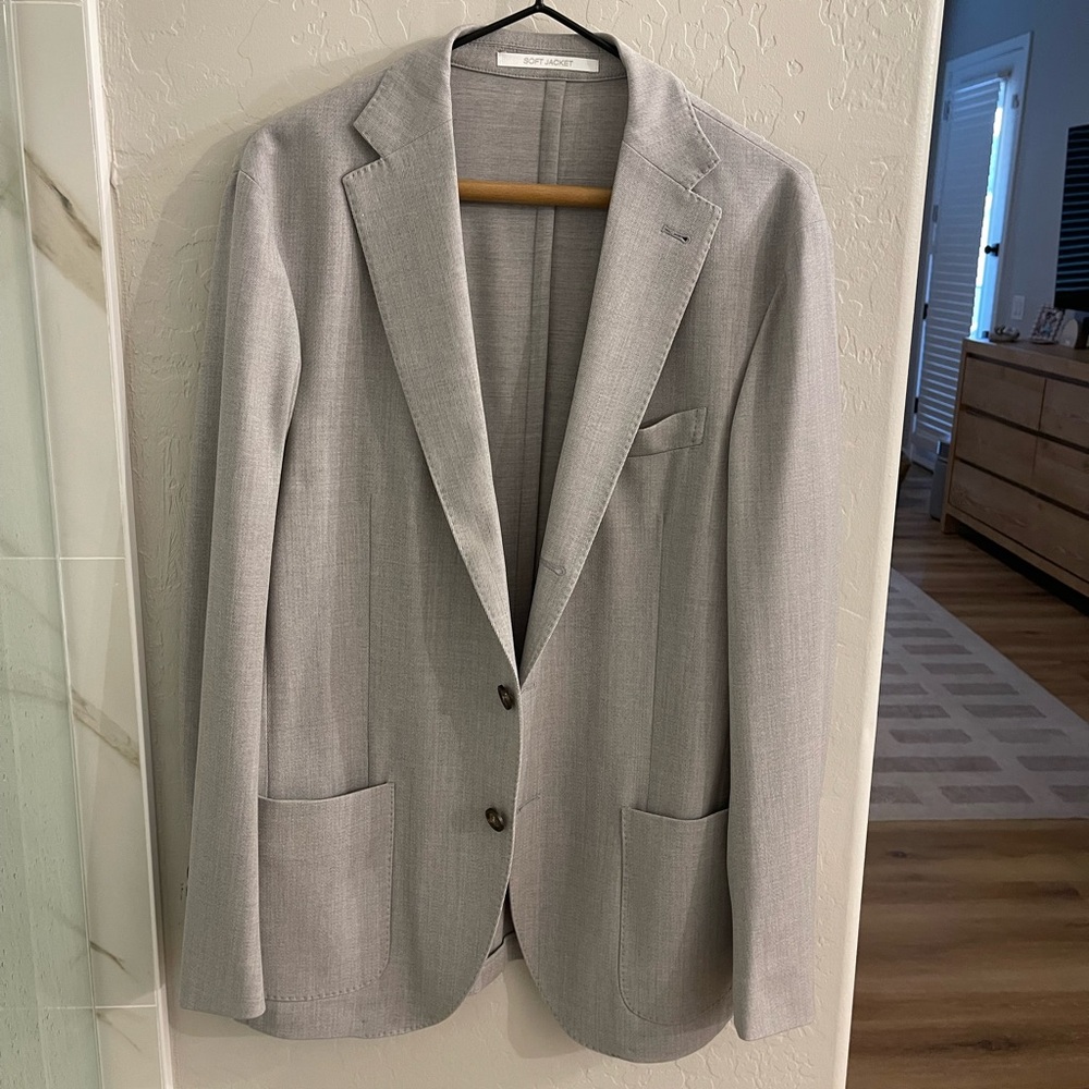 New Eleventy Single Breasted Stretch Wool Sport Coat (Size 38R)